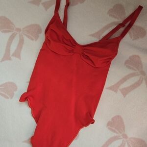 SKIMS Red Bodysuit Limited Edition From The Valentines Collection